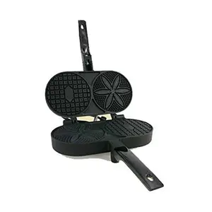 Electric Pizzelle Maker-Non-Stick Coated, Kitchen, Waffle Maker
