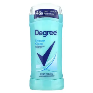 Degree Antiperspirant Deodorant, Shower Clean, 2.6 oz (74 g)