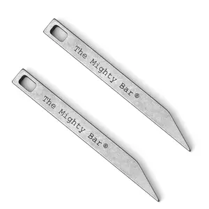 Stainless Steel Keychain Pry Bar, Compact Edc Multi-Tool, Durable Gear Wire Coiled Tool, Ideal for Daily Carry, Portable Design, Edc Multi Tools