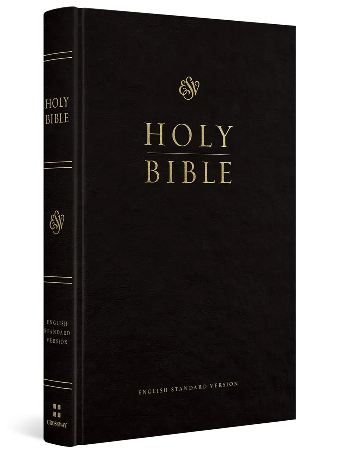 ESV Holy Bible - Hardcover Books, Black, 8-Point Type, Wood-Free Paper, New Edition, Durable, Affordable, for Church Outreach Efforts & Visitors, Bulk Available