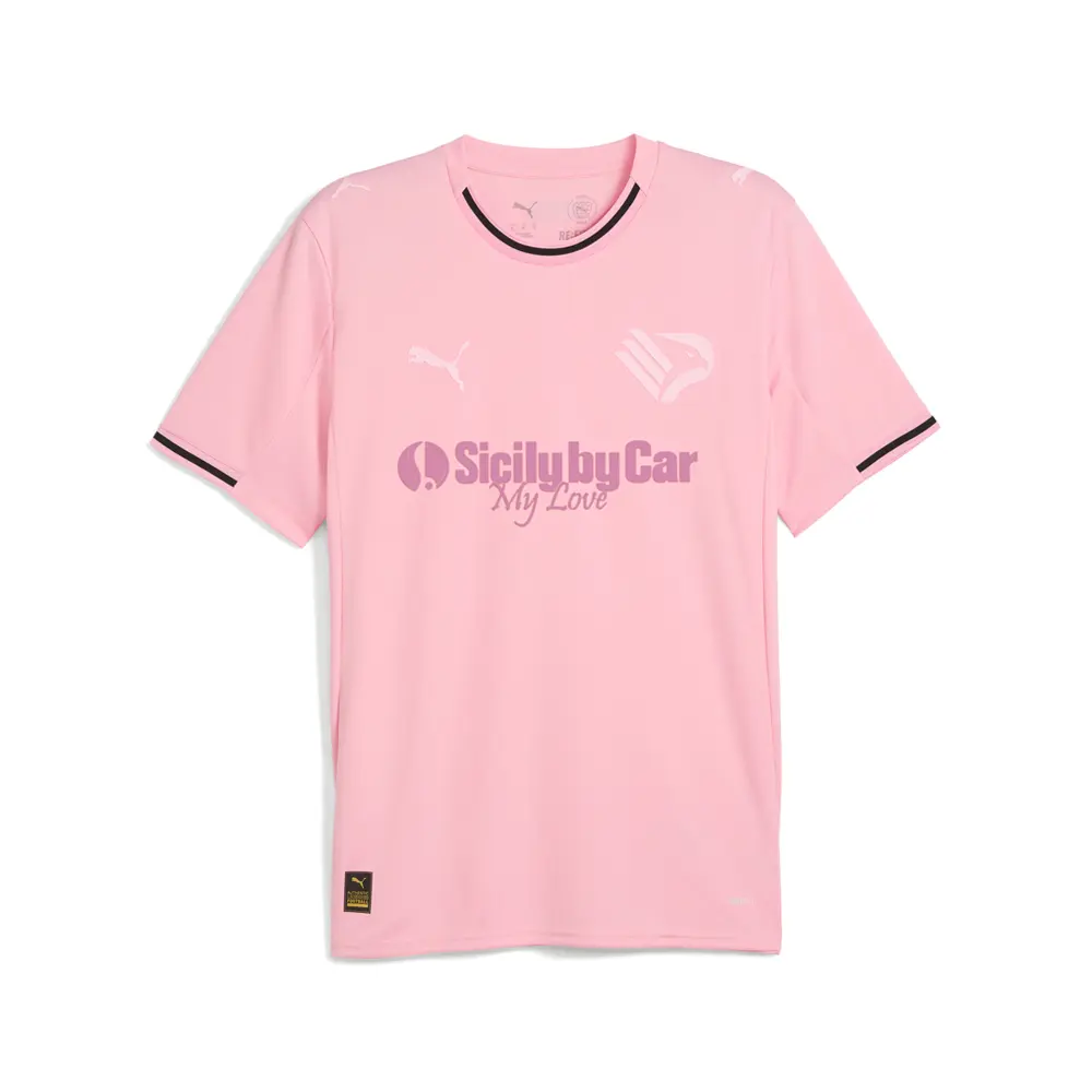PUMA Mens Palermo Fc 2526 Home Replica Jersey Casual - Pink