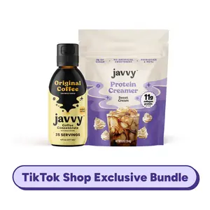 Javvy TikTok Exclusive Bundle Coffee Concentrate and Creamer Bundle Original and Sweet Cream Flavor
