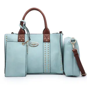 Women'S 3Pcs Purse Handbag Shoulder Bag Tote Satchel Hobo Bag Briefcase Work Bag for Ladies Dasein