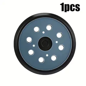 5 Inch 8 Hole Hook-And-Loop Sanding Disc Replacement Base, Fits Dwe6421/6421k, Dwe6423/6423k, Dcw210b, Dwe64233, N329079 Models