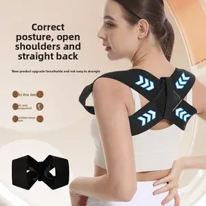 Posture Corrector for Men Women, Adjustable Upper Back Brace for Clavicle Support