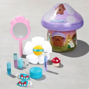 Fenty Beauty The Smurfette Collection Smurfette-Inspired Collection Tin: Limited Edition Lip, Body Shimmer and Cosmetic Accessory Set