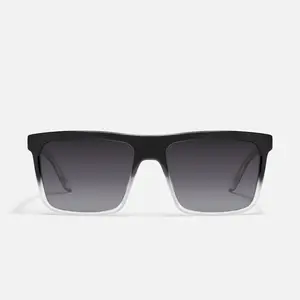 QUAY - LET IT RUN High Quality Sunglasses Frames - Trendy Sporty & Casual Polarized Bt Sunglasses for Men - Classic Curved Square Design