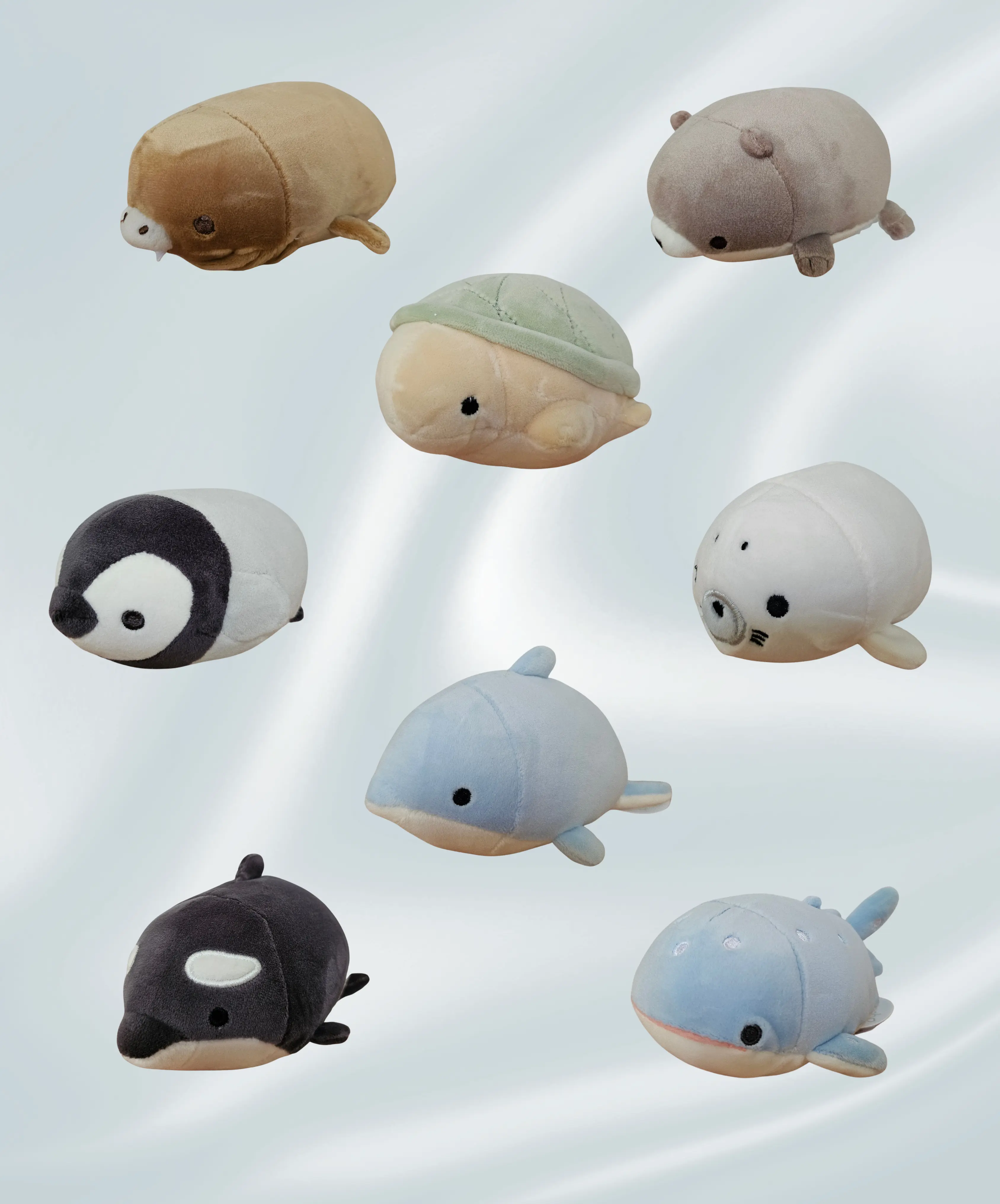 Marshmallow Aquamie 3 - Soft Squishy Sea Life - 11cm Plush by LIV HEART