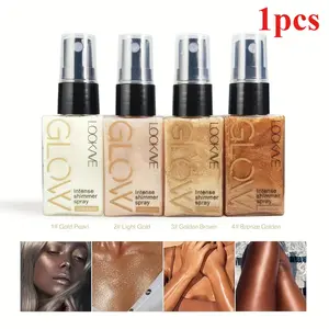 This Face and Body Highlighting Spray Contains Pearlescent Shimmer for Long-lasting Shine. It Combines Contouring and Highlighting in One, Enhancing Your Makeup Look. It's Also Waterproof and Sweatproof, High Quality Glitter