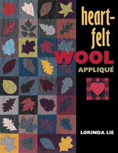 USED-Heart-Felt Wool Applique by Lorinda Lie (Paperback)