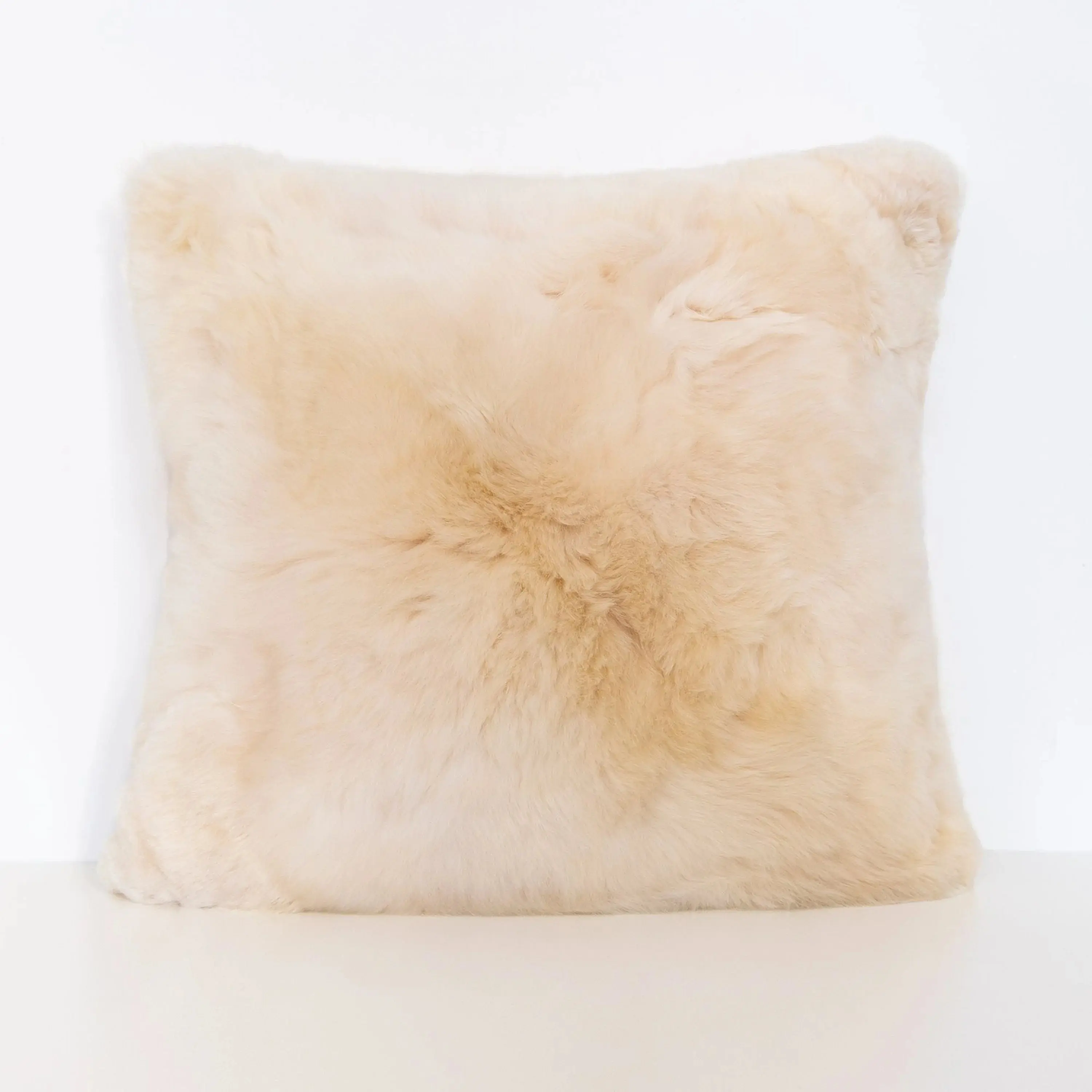 Alpaca Pillow in Crema