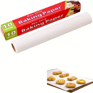 1pcs Parchment Paper Roll (5m/10m) , Nonstick Baking Paper for Oven, BBQ, Air Fryer, Cooking & Holiday Baking Use