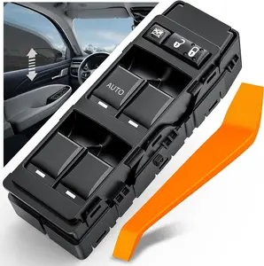 Nilight Power Master Window Switch Compatible with 2011 2012 2013 Chrysler 200 2007-2010 300 Sebring & Dodge Charger 2008-2013 Avenger 2006-2009 Mitsubishi Raider 2010 Ram Dakota Windows Switches, Replacement, Automotive