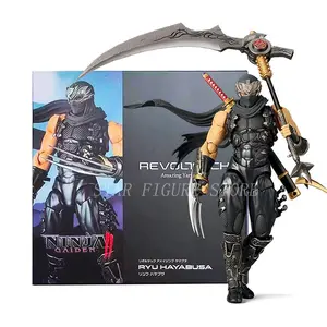 Kaiyodo Revoltech RYU HAYABUSA Action Figure Amazing Yamaguchi Ninja Gaiden 3: Razor’s Edge Figures Model Toys Game Collection