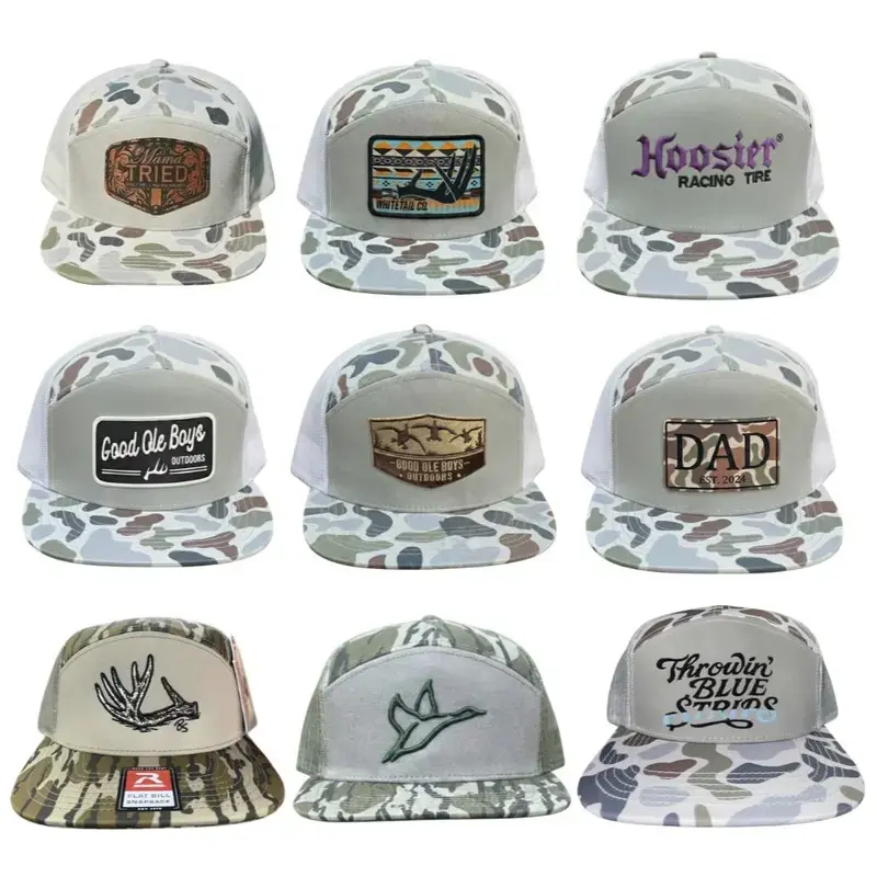 Full Limited Camo Trucker Hats Collection | Premium Mesh Snapback Hats | Hunting, Outdoor & Western Lifestyle Caps