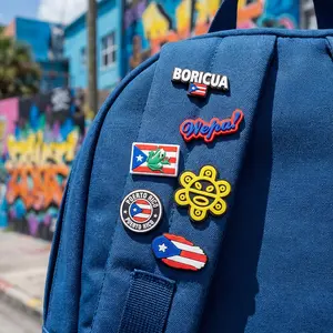 Hot Puerto Rican Style Pins - 20 Pcs Multicolor Boricua Cultural Badges, Fashion Accessory, Decorate Jeans Jacket, Canvas Bag, Notebook, Tiktok Trendy Accessories