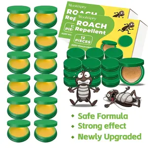 Cockroach Control Kit - Powerful Gel Bait, Rodent Repellent Pouches, Indoor-Outdoor Glue Traps, Domestic Dormitory Kitchen Insect Control Solution with Cleaning Mopping Functionality