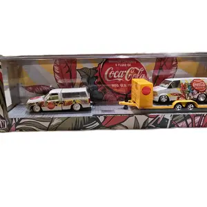 M2 Machines Haulers Diecast Metal Collectible Model Toy with Your Choice of Squarebody, Coke, OBS, Mopar Designs
