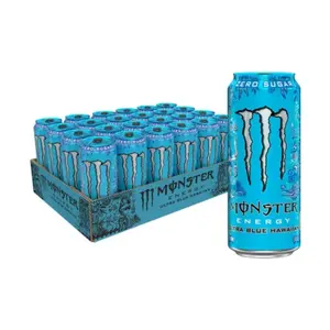 Monster Energy Ultra Blue Hawaiian - 24/16 Oz Case