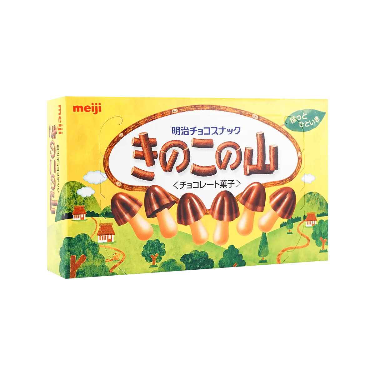 MEIJI Mushroom Mountain Chocolate Cookies, 2.61oz MEIJI Mushroom Mountain Chocolate Cookies, 2.61oz