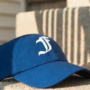 "Fearless" Old English - Royal Blue - Baseball Cap