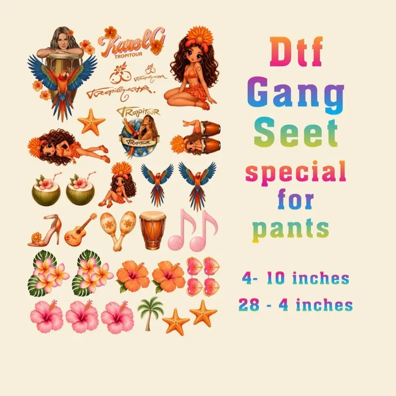 DTF Gansheet   Tropical