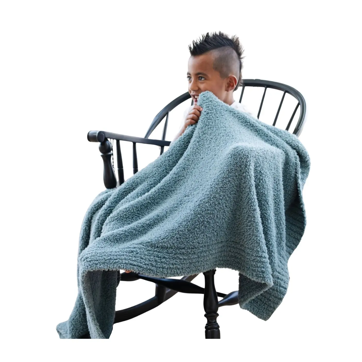 Bamboni Toddler Blanket - Spruce by Saranoni