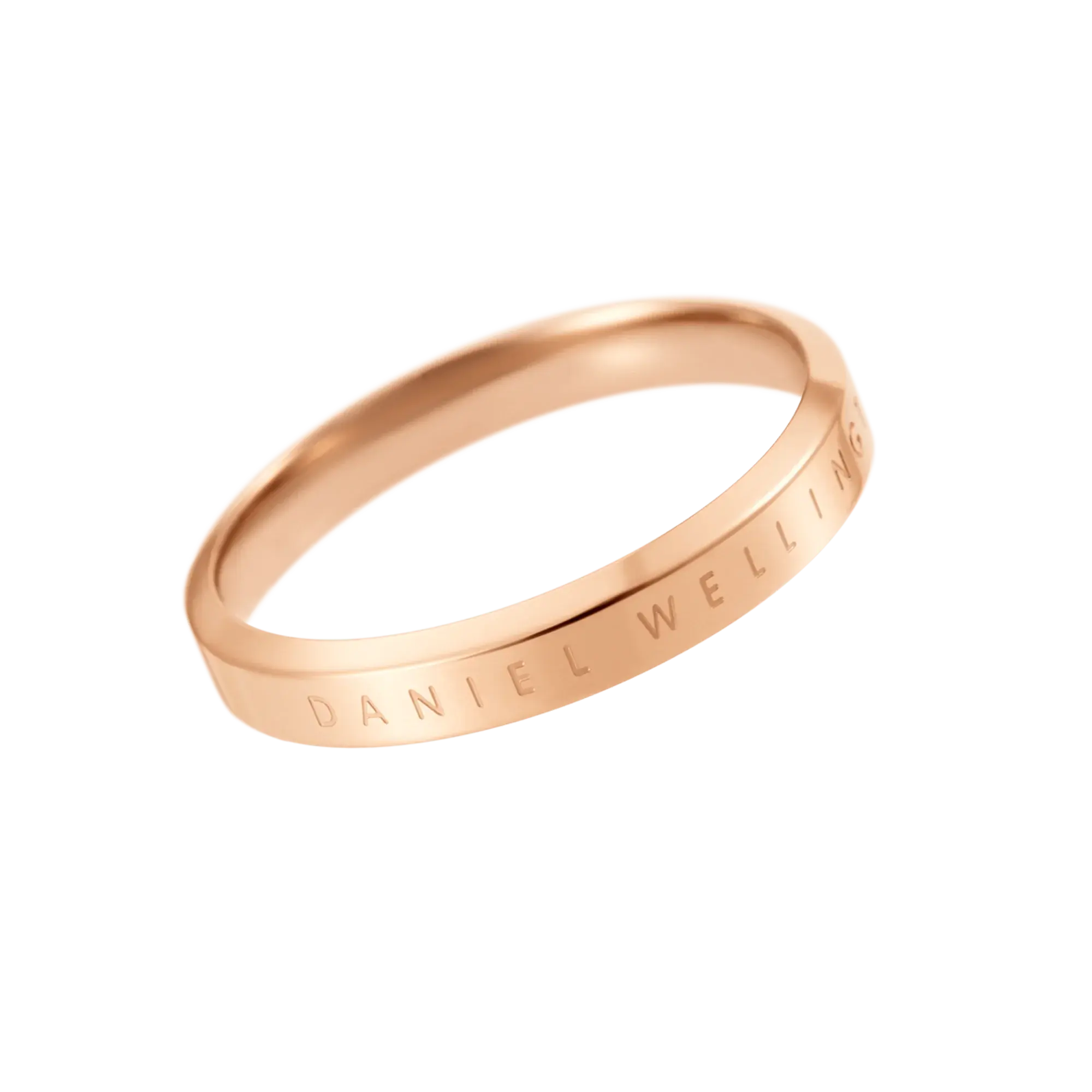 Daniel Wellington Classic Rose Gold-Tone Ring - Size 48 DW00400015