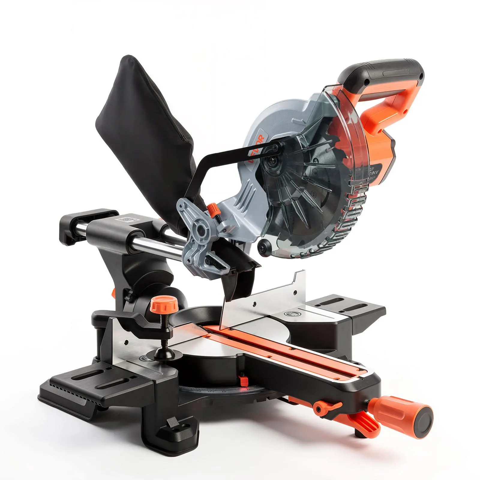 VEVOR Cordless Sliding Compound Miter Saw, 7-1/4 in Blade, DC 18.5V with Battery & Charger, LED Precision Alignment, Adjustable Angles, 45° Miter Cuts, 9.25 x 2.05 in Cutting Capacity, Batteries with Plastic Cells for Wood, Metal, Laminate Cutting