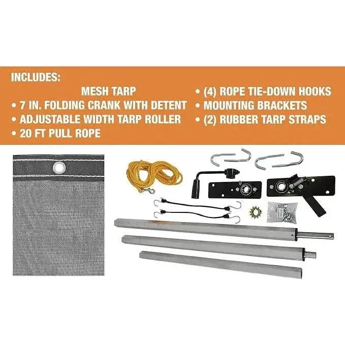 Dump Trailer Tarp Kit 7'x18' Dump Trailer Tarp Kit 7'x18'