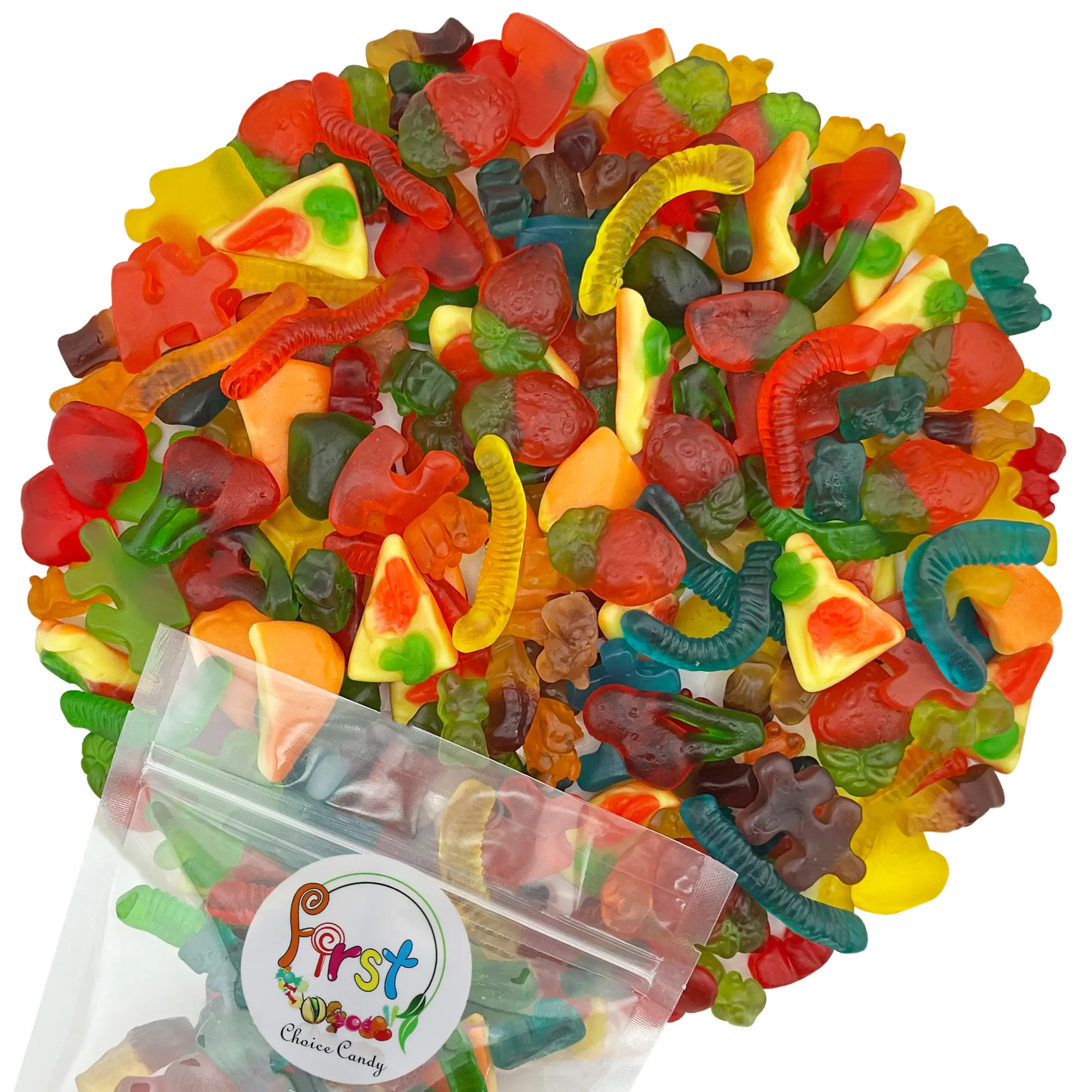 CLASSIC SWEET MIX GUMMY ASSORTED 2 LB BAG CLASSIC SWEET MIX GUMMY ASSORTED 2 LB BAG