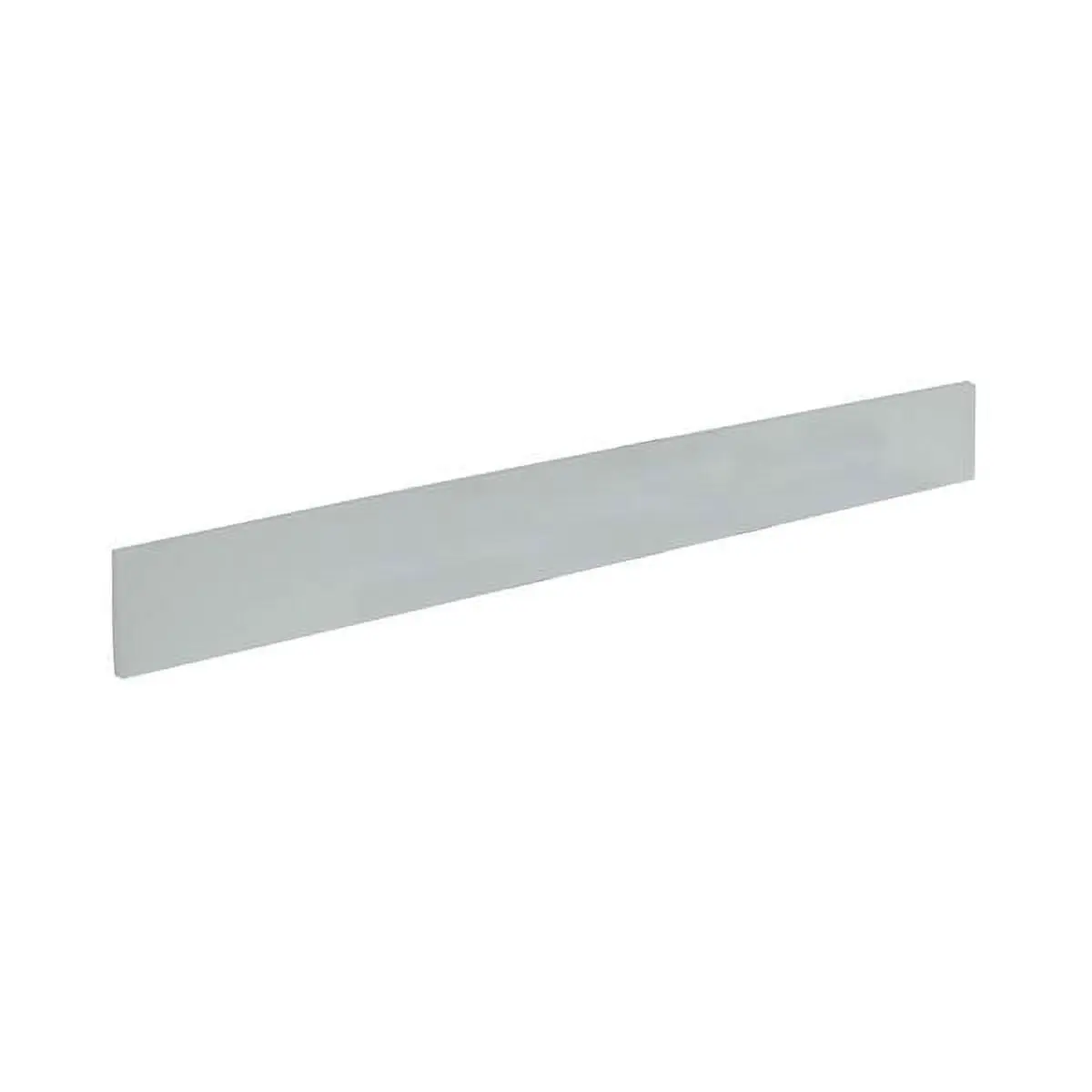 37 in. Engineered Stone Backsplash, White