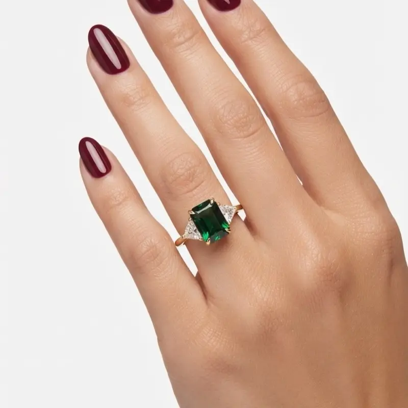 10k Gold Elegant Ring, Size 7