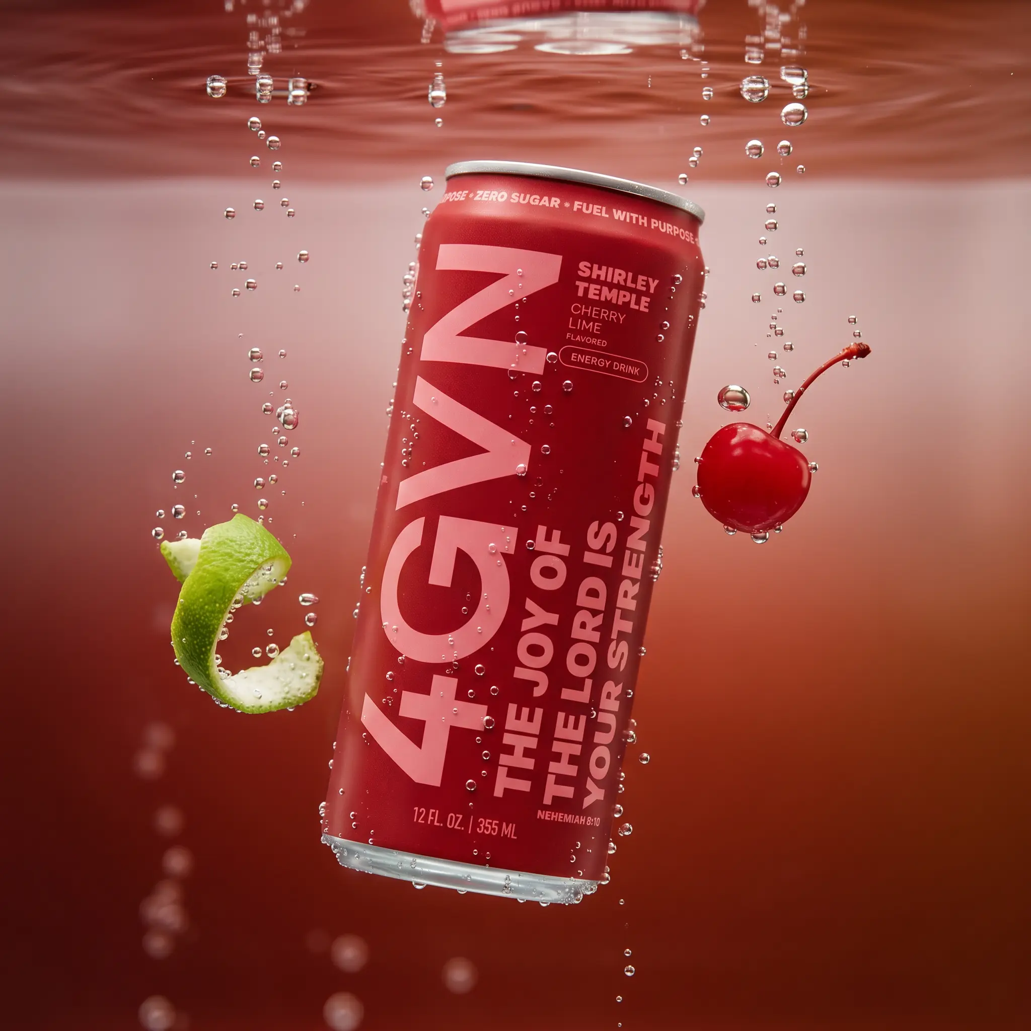 Shirley Temple | 4GVN Energy Drink | Zero Sugar | 200mg Caffeine Shirley Temple | 4GVN Energy Drink | Zero Sugar | 200mg Caffeine