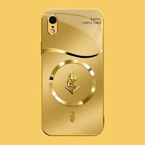 Suitable for [iPhone Xr] high-end MagSafe phone case，Features a magnetic attachment function，choose from the Twelve Zodiac Signs—featuring an ultra-minimalist, premium design. YM99