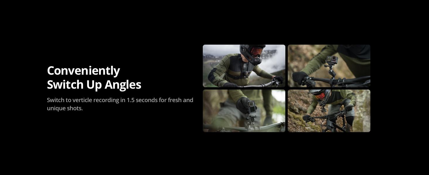 DJI Osmo Action 5 Pro Standard Combo, Waterproof Action Camera with 1/1.3" Sensor, 4K/120fps Video, Subject Tracking, Stabilization, Dual OLED Touchscreens, Ideal for Sports, Vlog