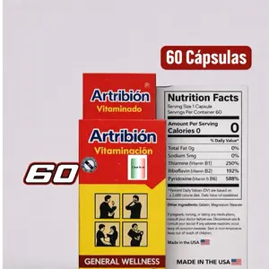 Artribion Vitaminado 60 Capsules Red Antioxidant Supplement