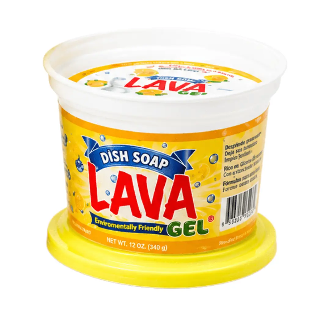 Lavagel Oat Scent Hand-Gentle Dishwashing Gel, 350g (12.35 oz) - Avena Formula, Imported from Colombia