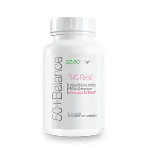50+ Balance Hormonal Support for Women - Menopause Relief Supplement - Helps with Hot Flashes, Night Sweats & Mood Swings - Estrogen Balance & Energy Booster - Natural Formula - 60 Capsules