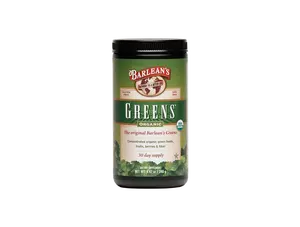 Barlean's Organic Greens Powder, Fruits & Veggies Superfood Supplement with Green Food Protein Healthcare Dietary