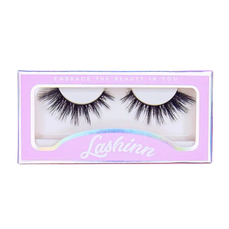 Lashinn Angel Wings Strip Lashes – 20X Reusable Spikey Manga Wispy False Eyelashes