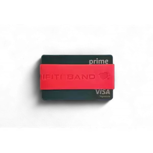 Grifiti Band Joes Horizontal Wallet Bands 3.25 x 1.25 in - Minimalist Silicone Bands for Cards, Cash, and Everyday Carry (EDC)