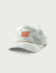Huk Printed Unstructured Rope Hat