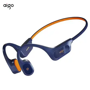 Aigo GS06 Open Ear Wireless Sport Headphones Bluetooth 5.4 IP68 Waterproof Bone Conduction 18mm Oscillator 7+ Hours Battery Life Ideal for Running Cycling Festival Gifts Audio Usb