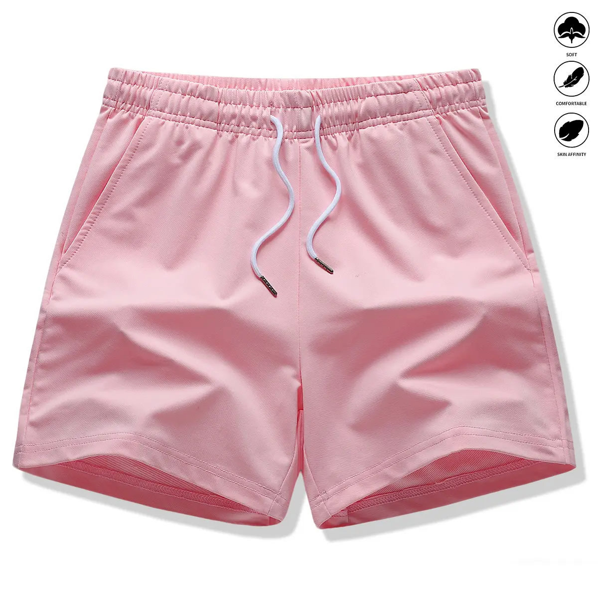Women’s athletic shorts, casual shorts, solid color, suitable for outdoor sports, fitness, running, and casual wear; women’s shorts