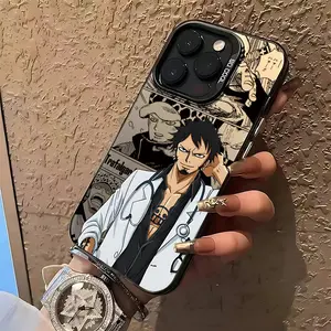 Anime One P-pieces Cool Protective Phone Case Suitable for iPhone 17 16e 16 15 14 13 12 11 Mini Pro Max Air X XR XSMAX 8 7 Plus Anti Fall Matte Back Cover