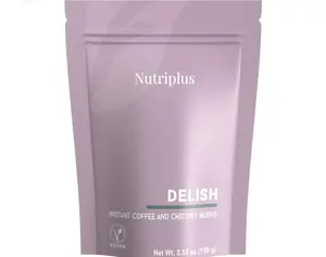 Delish Instant Coffee and Chicory Blend Beverage Healthy Organic Premium