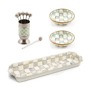 MacKenzie- Childs Crudite Entertaining Set