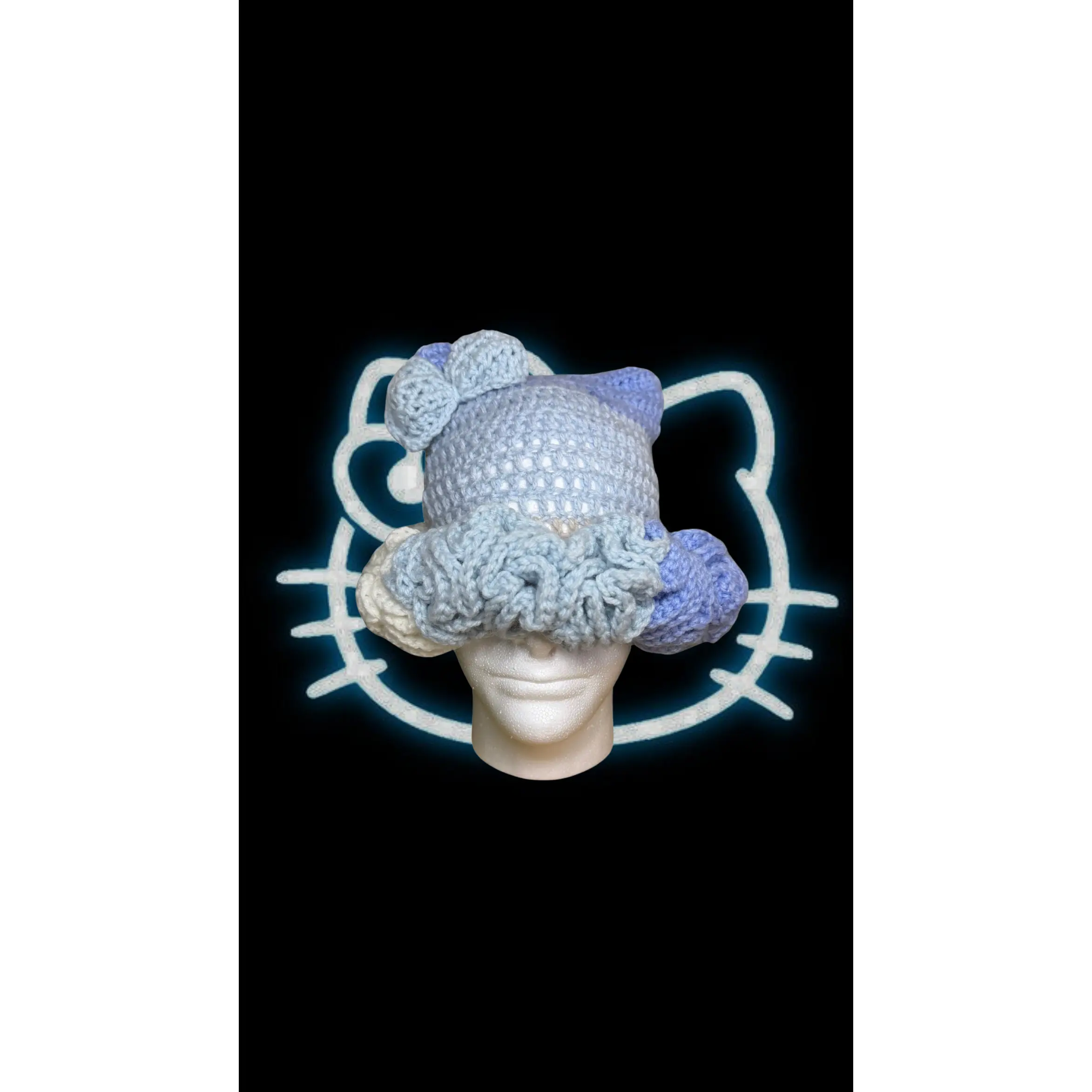 SkyGazing Hello-Kitty Ruffle Bucket Hat