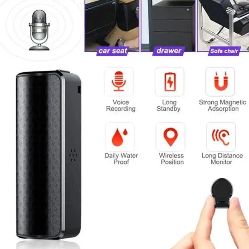 Magnetic Recording Device, Voice Activated Mini Audio Recorder, Portable Recorder, Digital Recorder for Meetings and Interviews, Smart Voice Recorder, Digital Products, Voice Activation Recorder